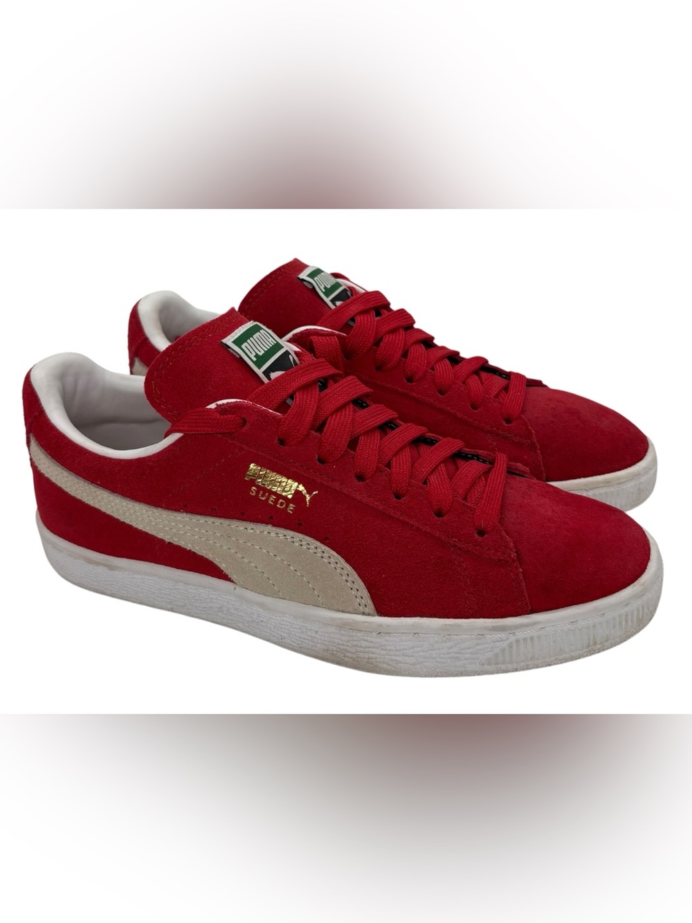 Puma Suede Classic Shoes size 7.5 Women’s Red Sneaker